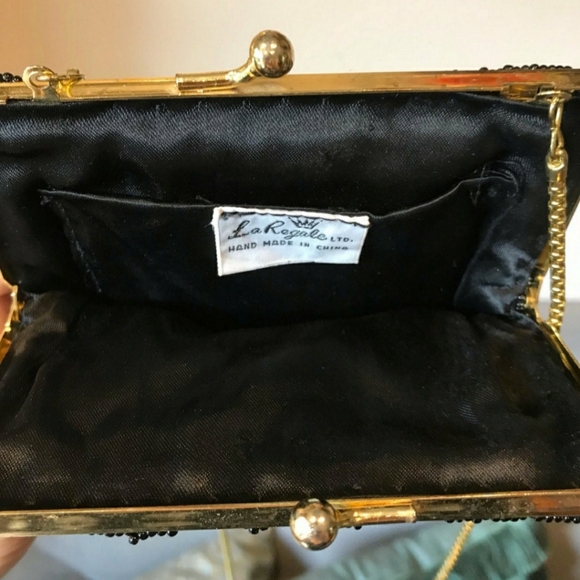 Vintage LA REGALE Beaded Purse - Picture 5 of 6